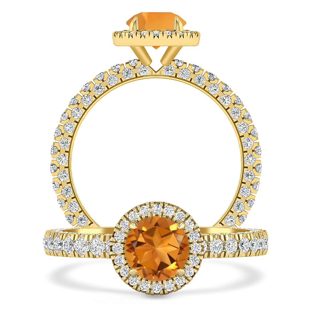 Yellow Gold - Citrine