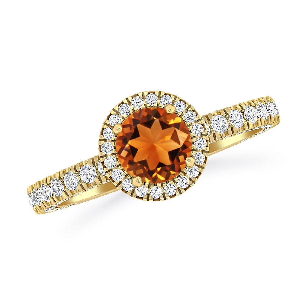 Yellow Gold - Citrine