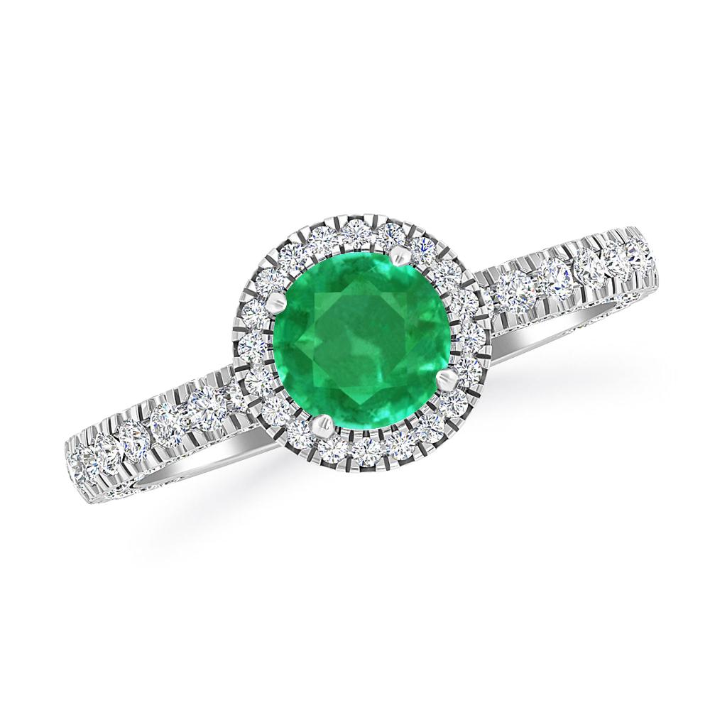 White Gold - Emerald