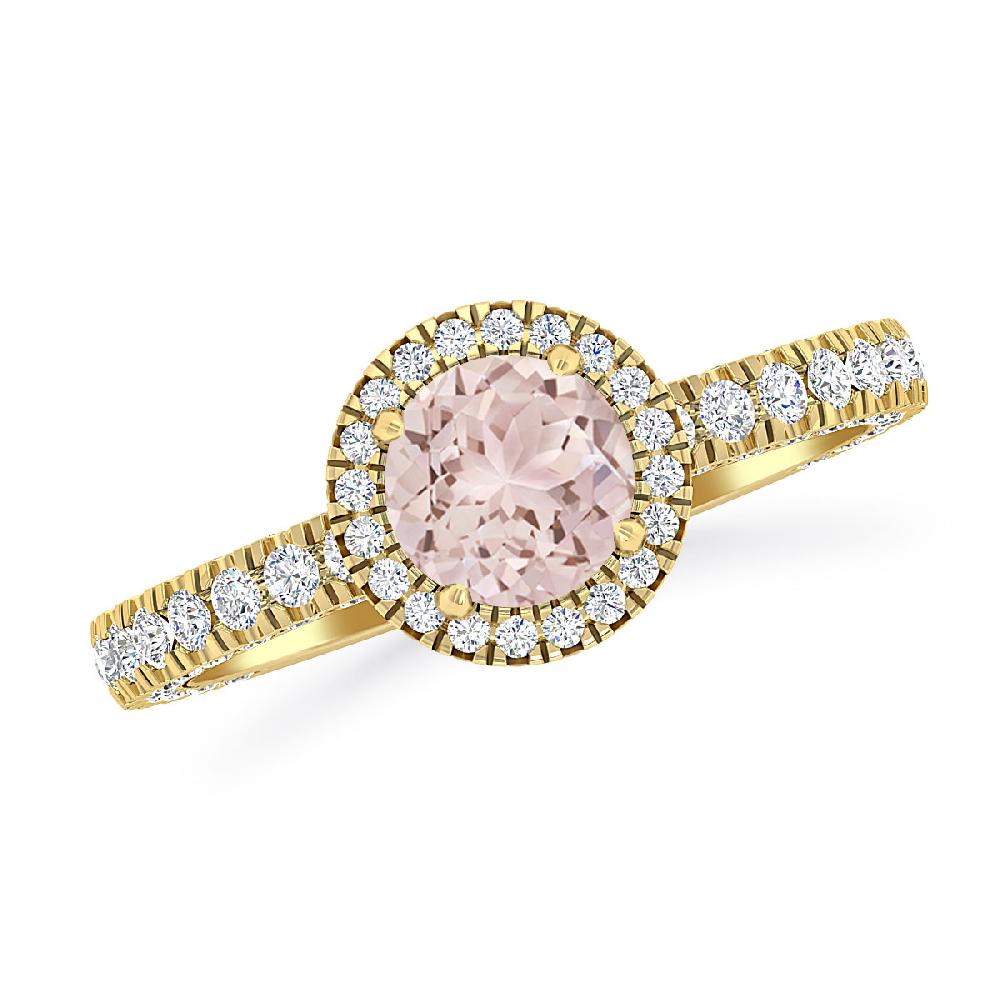 Yellow Gold - Morganite