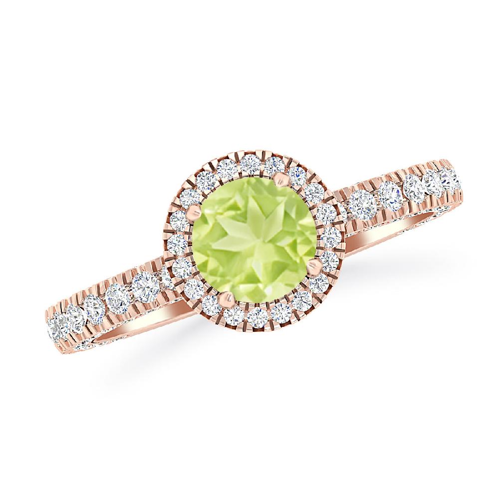 Rose Gold - Peridot