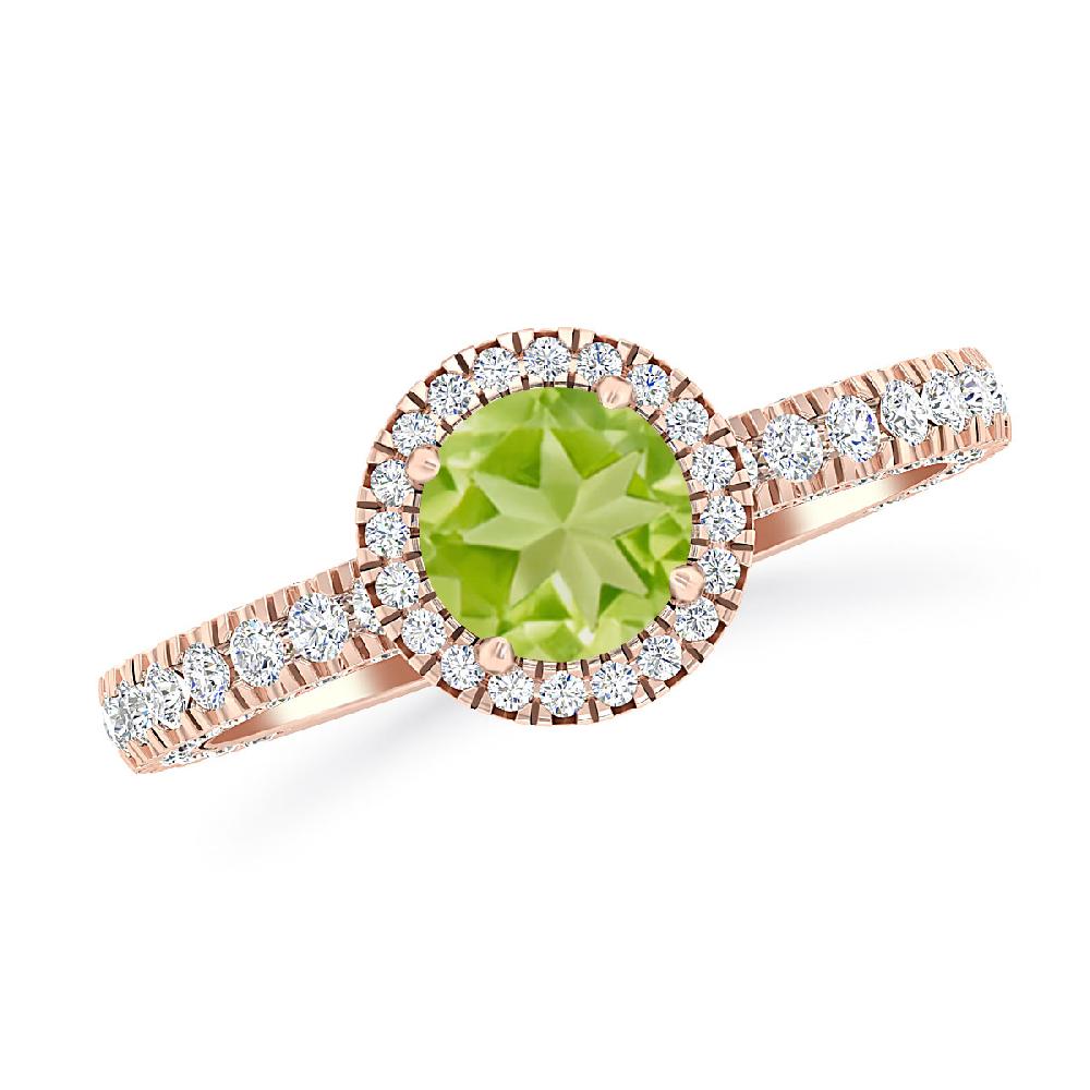 Rose Gold - Peridot