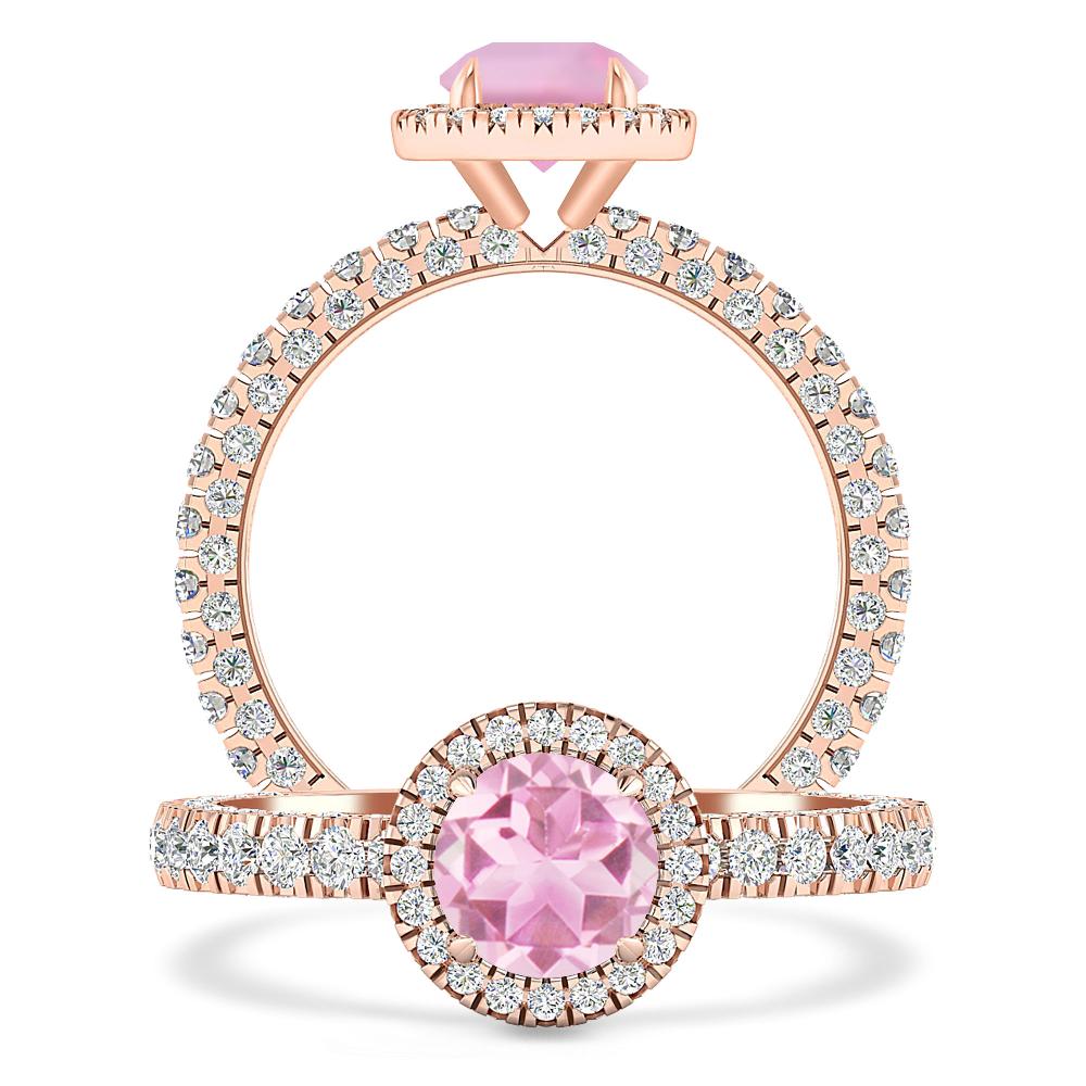 Rose Gold - Pink Tourmaline