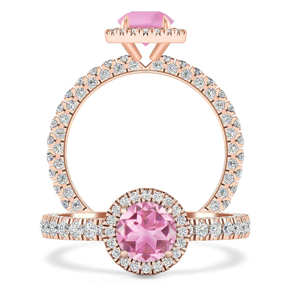 Rose Gold - Pink Tourmaline