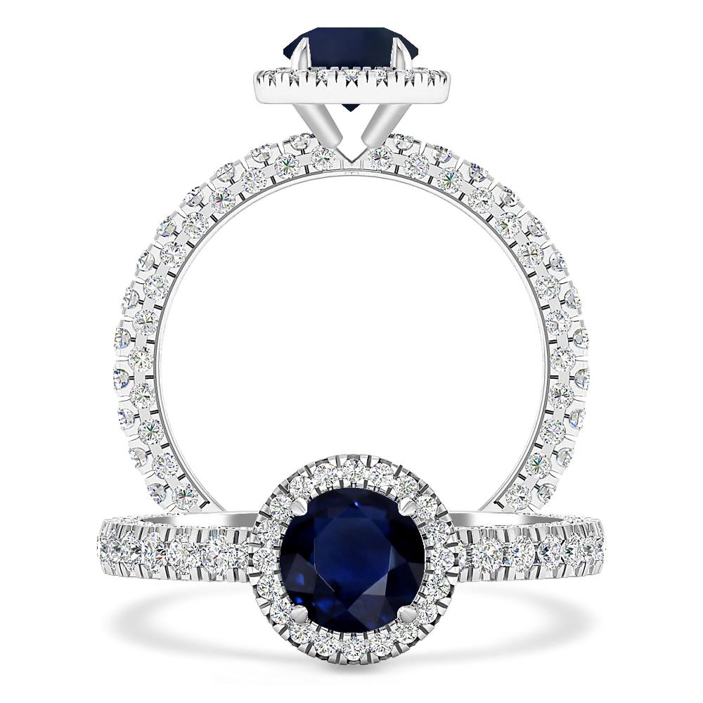 White Gold - Sapphire