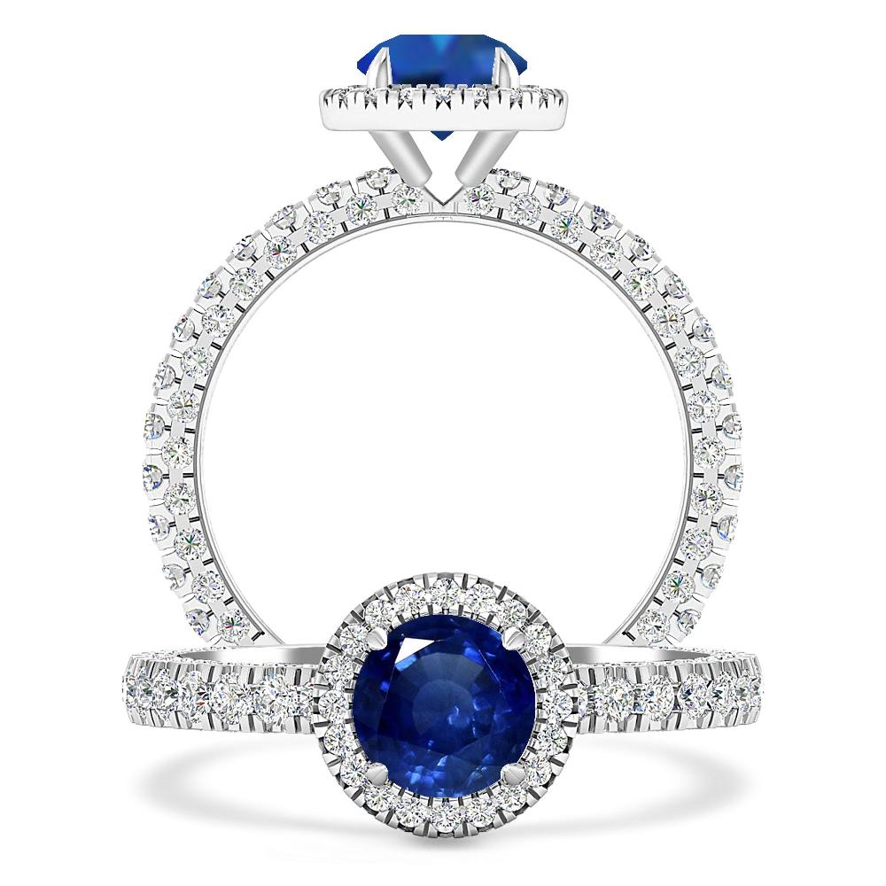 White Gold - Sapphire