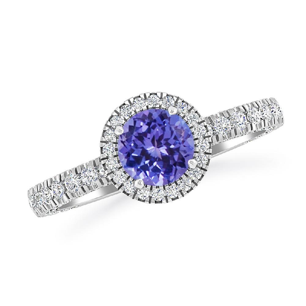 White Gold - Tanzanite