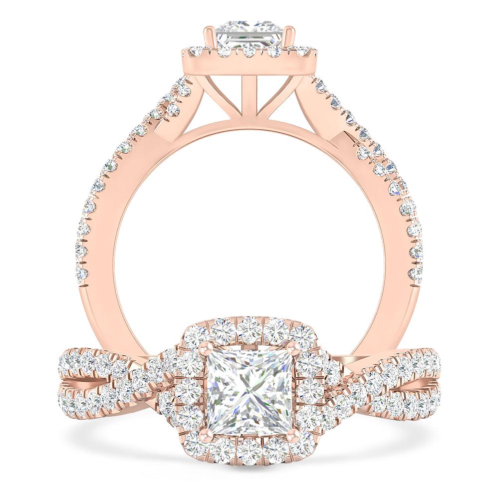 Rose Gold - Diamond