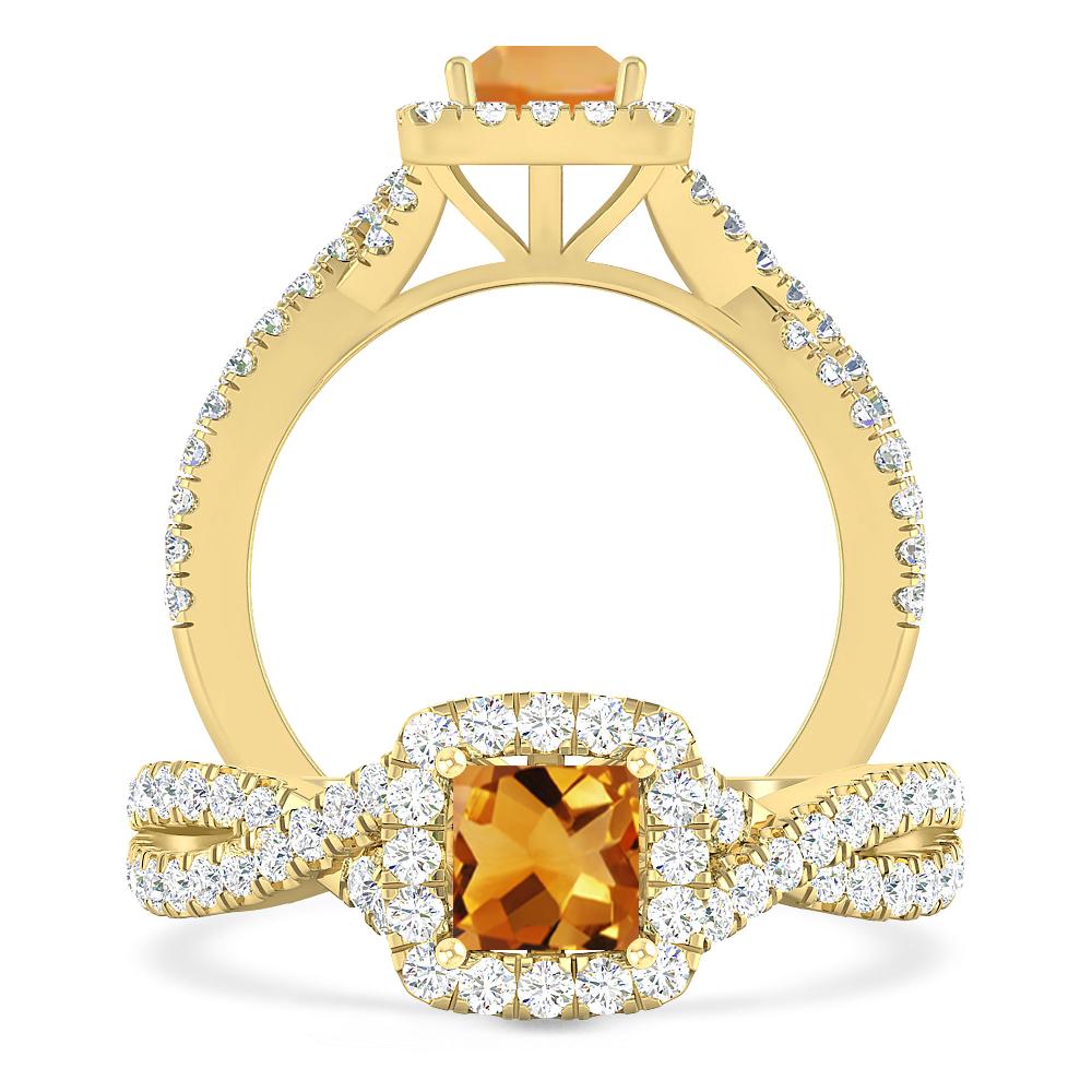 Yellow Gold - Citrine