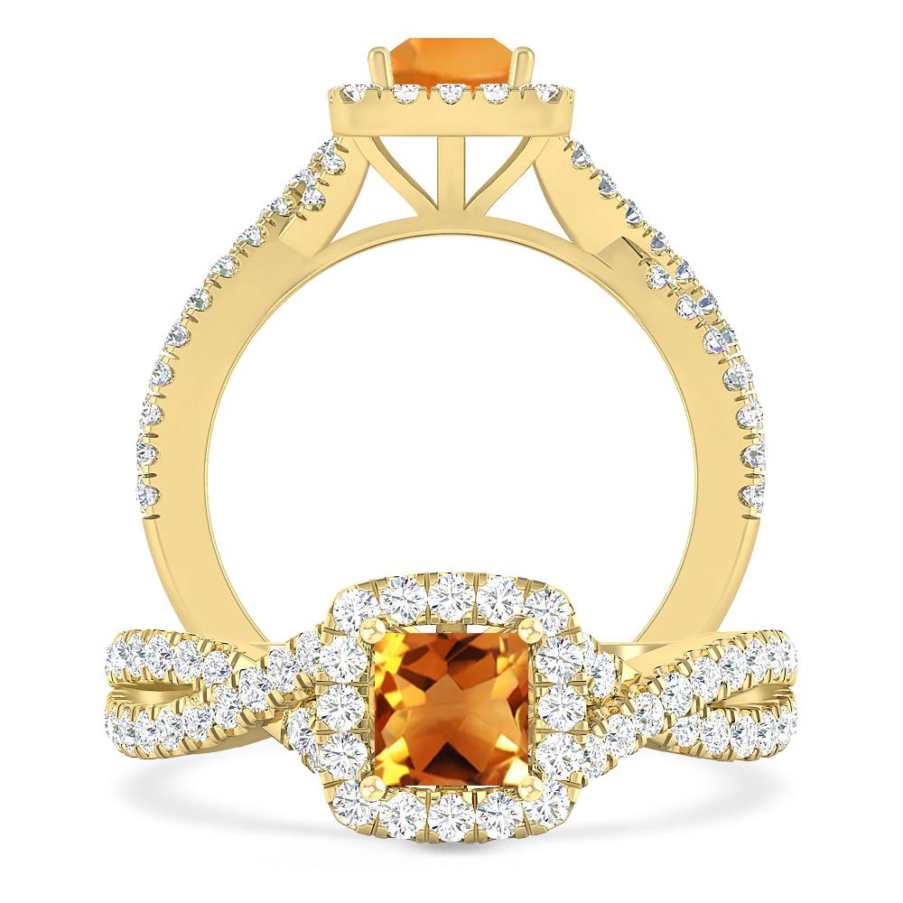 Yellow Gold - Citrine