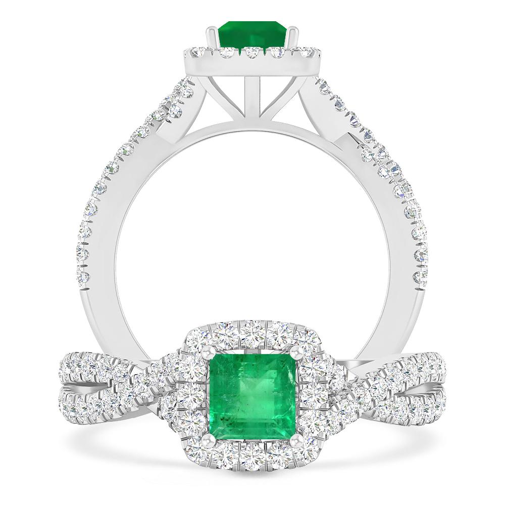 White Gold - Emerald