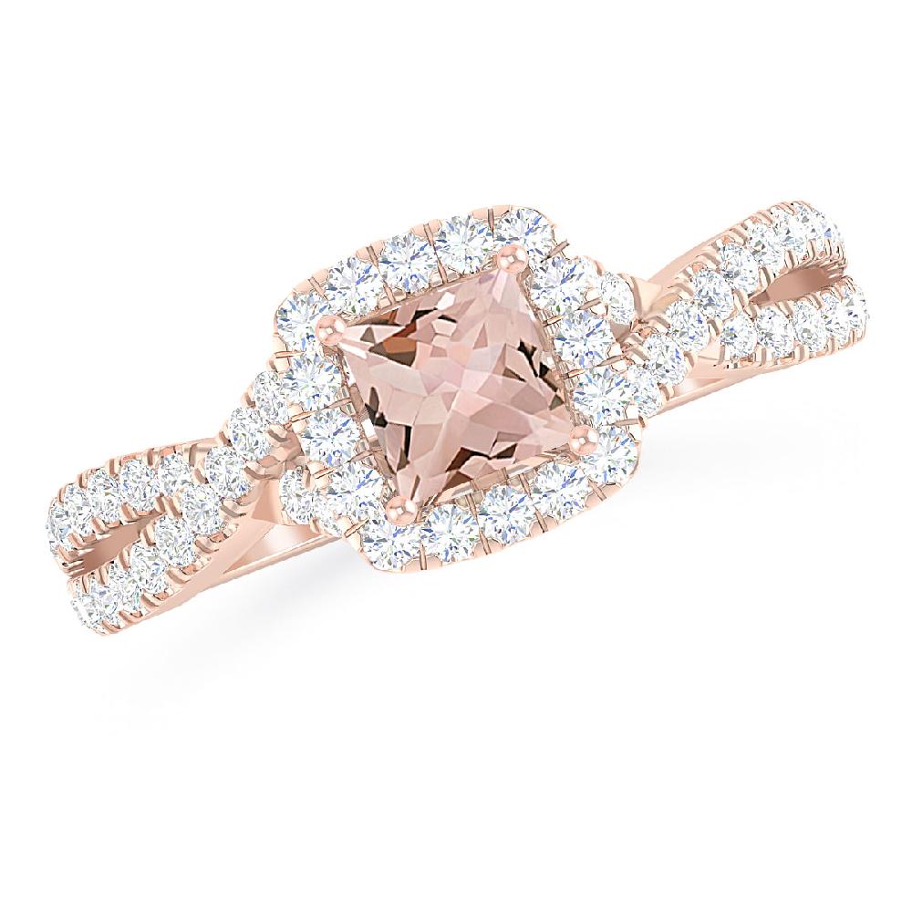 Rose Gold - Morganite