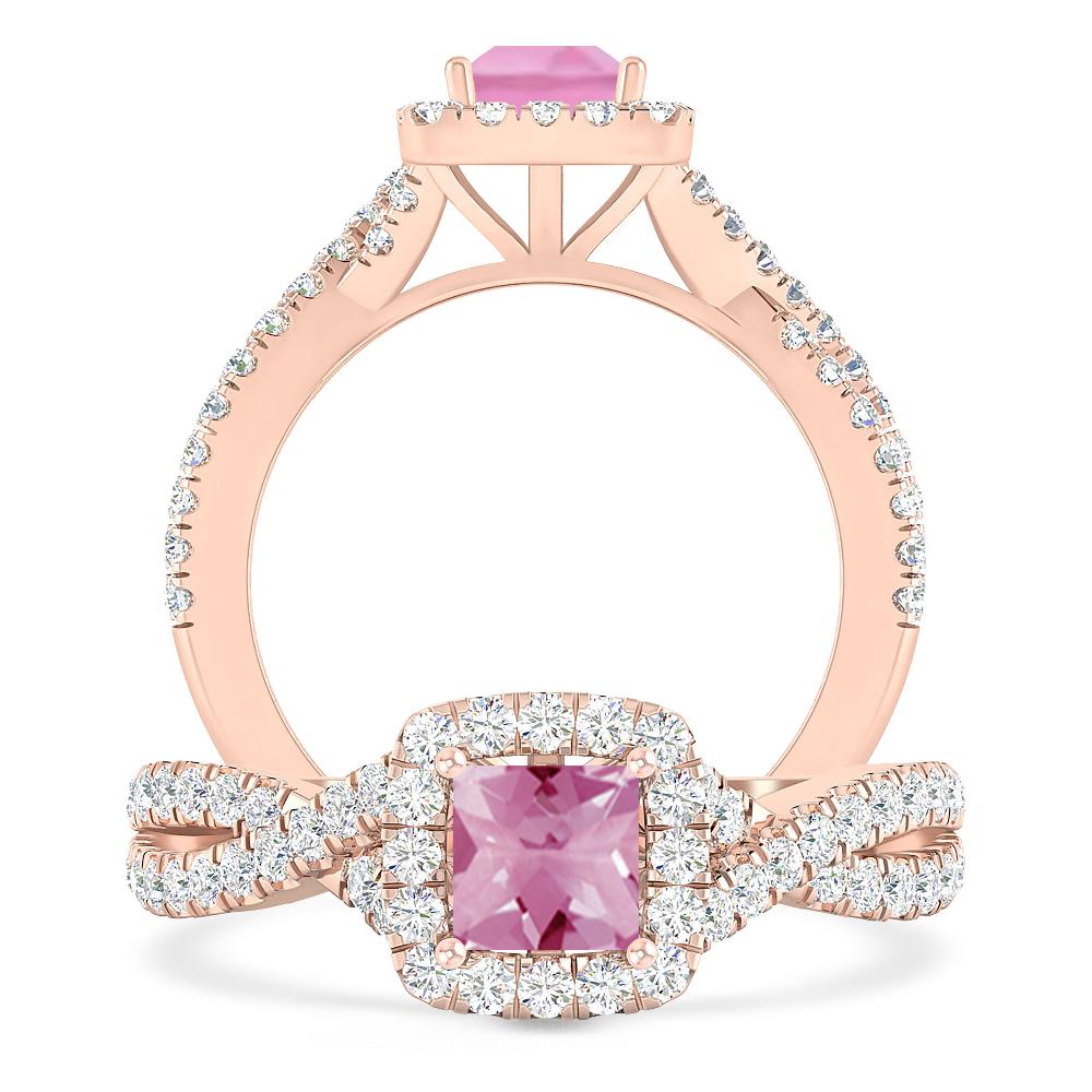 Rose Gold - Pink Tourmaline