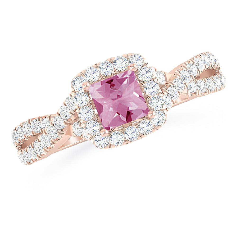 Rose Gold - Pink Tourmaline