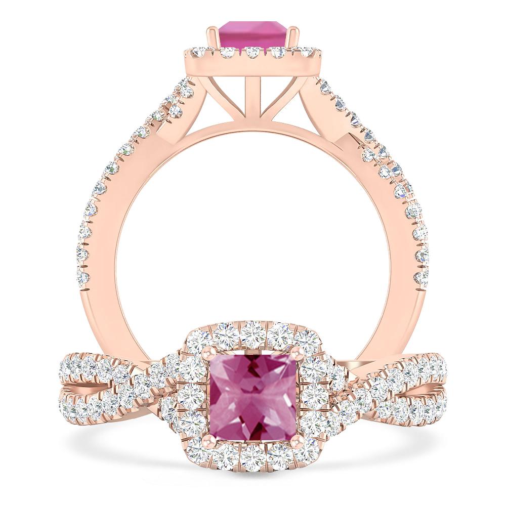 Rose Gold - Pink Tourmaline