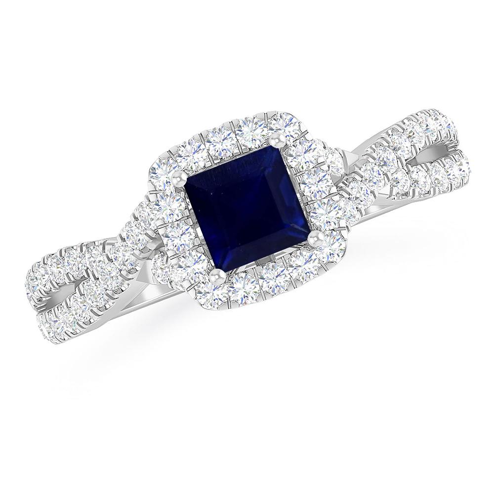 White Gold - Sapphire