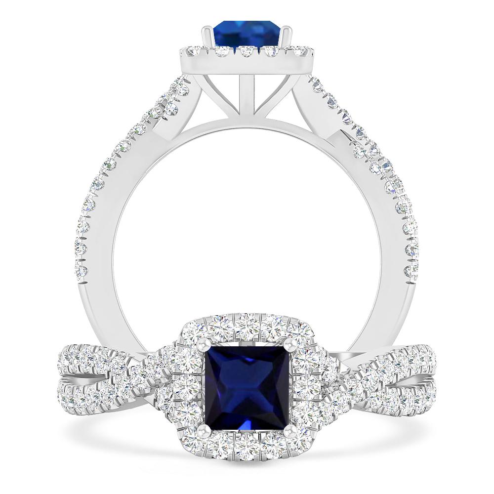 White Gold - Sapphire