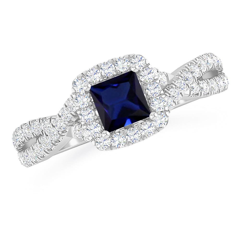 White Gold - Sapphire