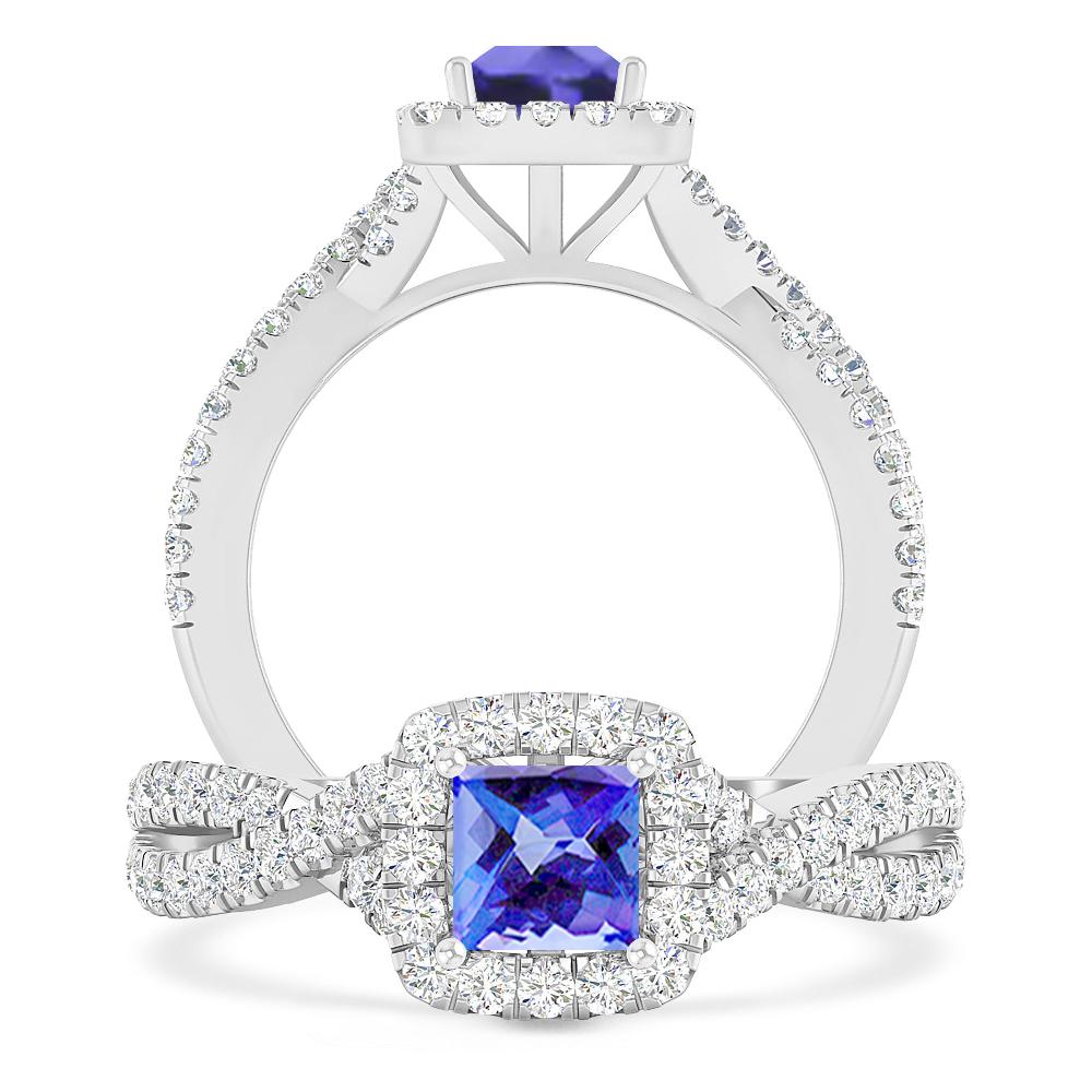 White Gold - Tanzanite