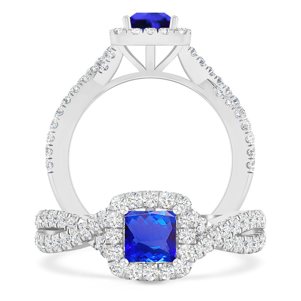 White Gold - Tanzanite