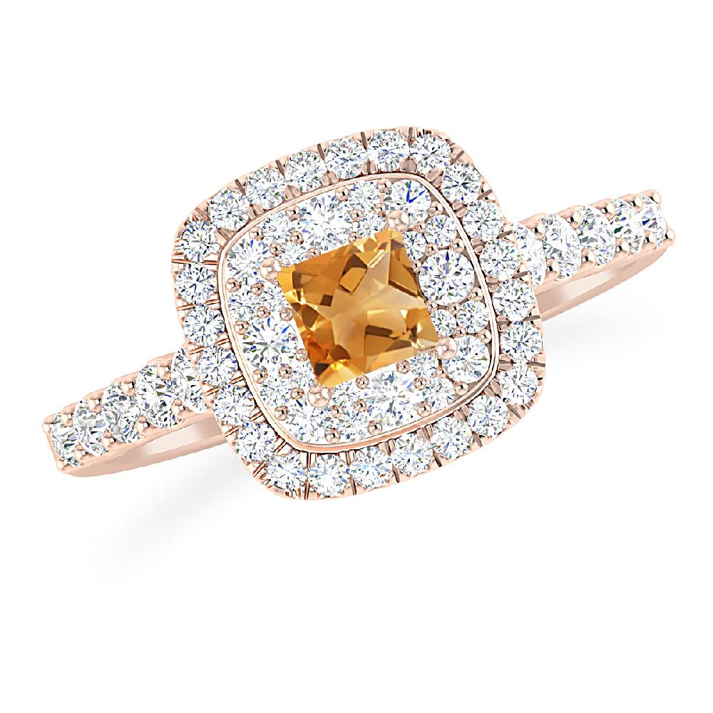 Rose Gold - Citrine