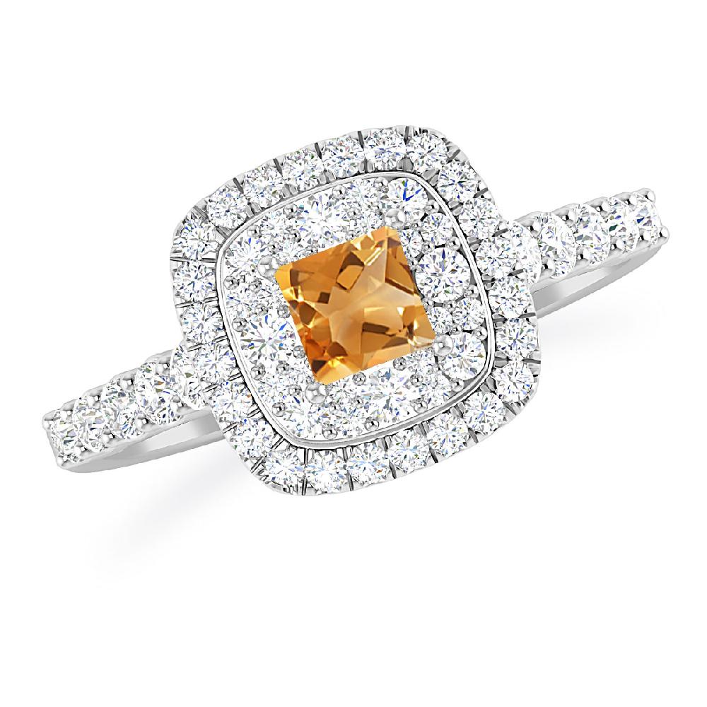 White Gold - Citrine