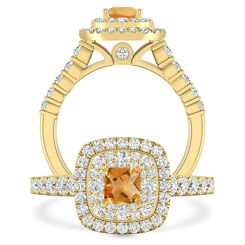 Yellow Gold - Citrine