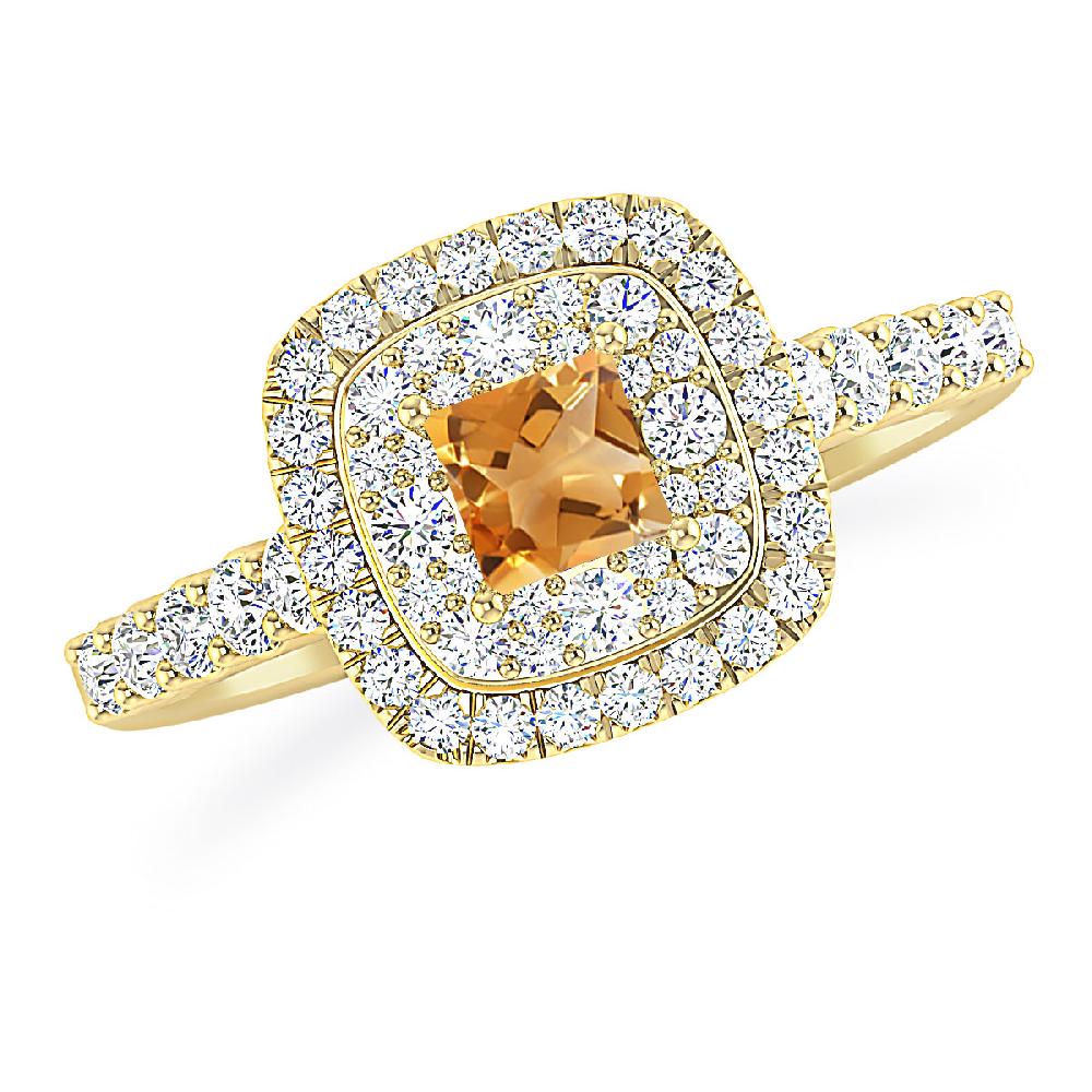 Yellow Gold - Citrine