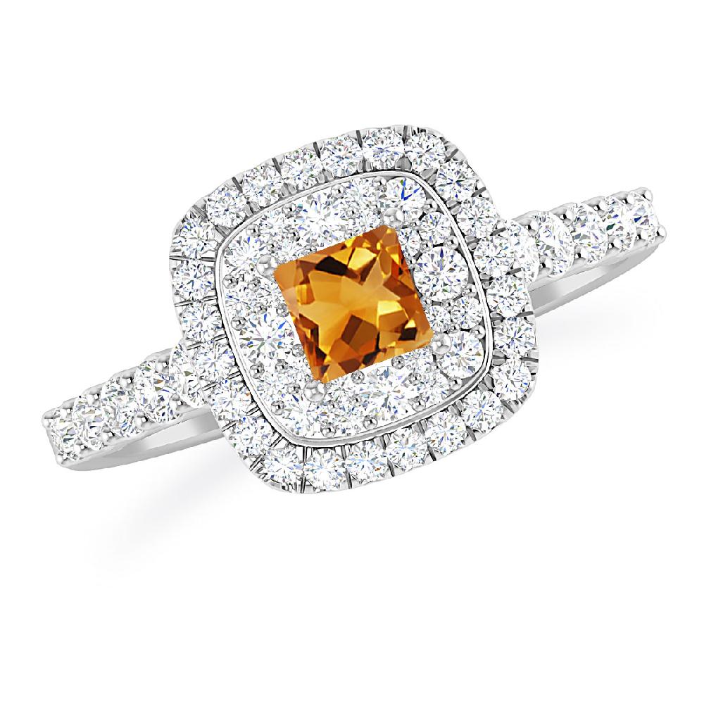 White Gold - Citrine