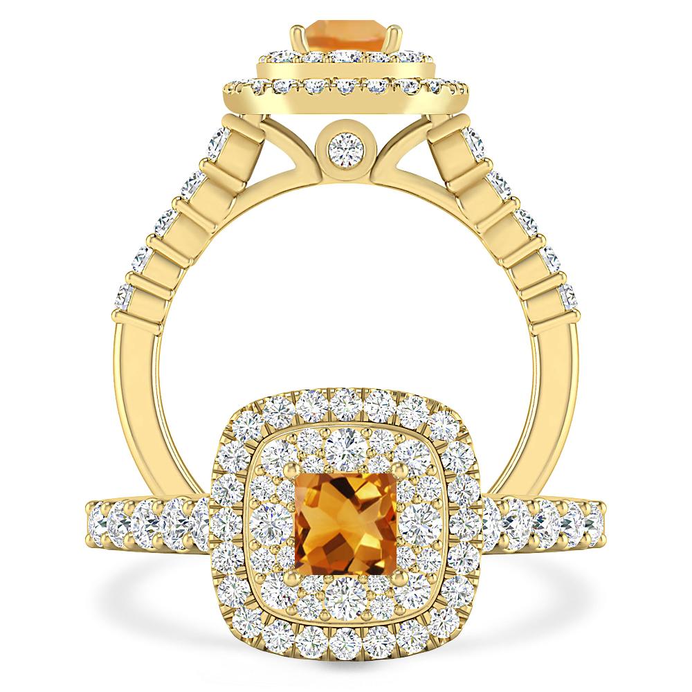 Yellow Gold - Citrine