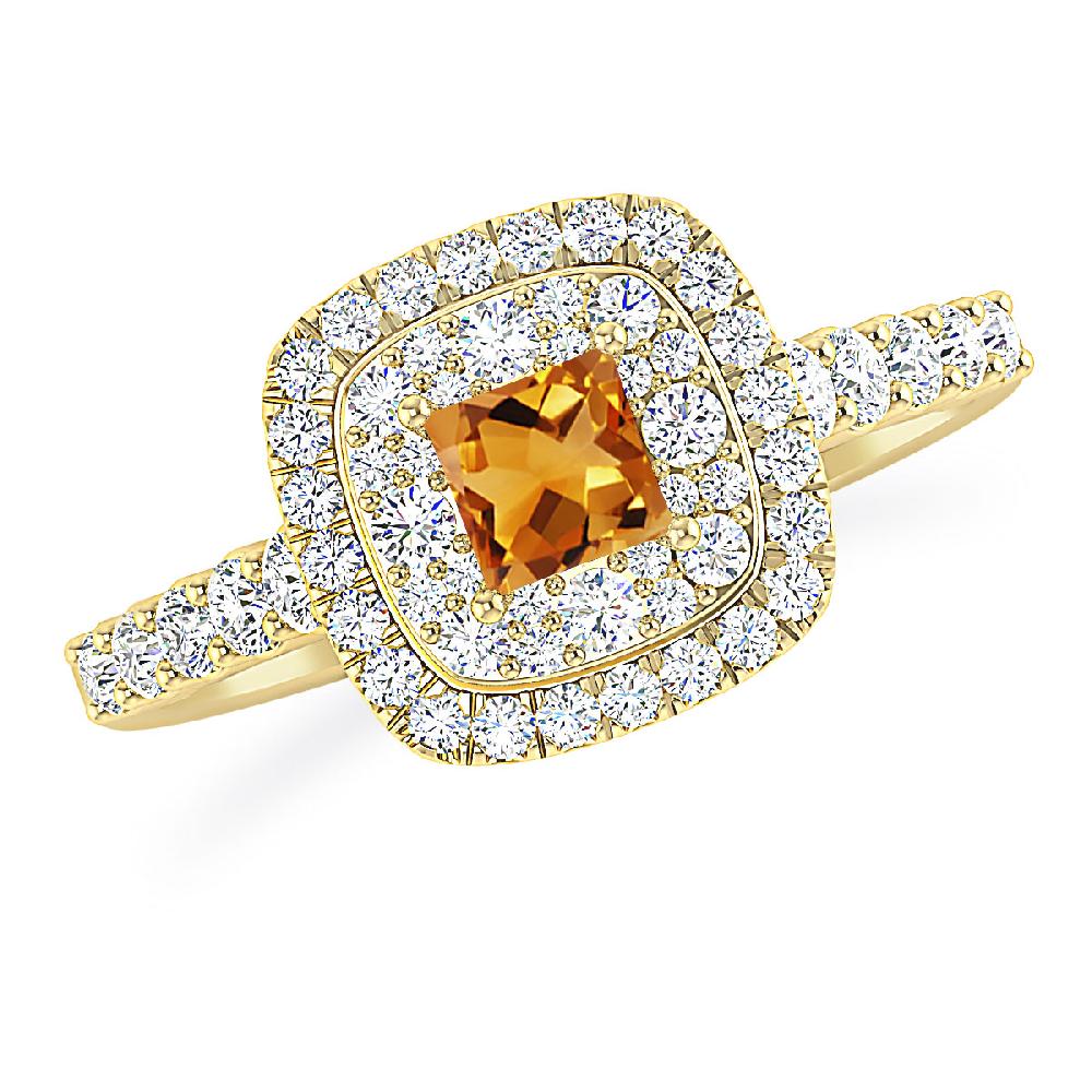 Yellow Gold - Citrine