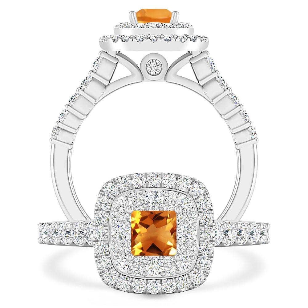 White Gold - Citrine
