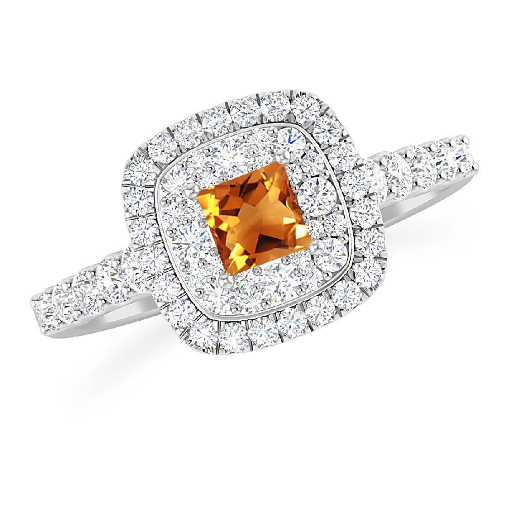 White Gold - Citrine