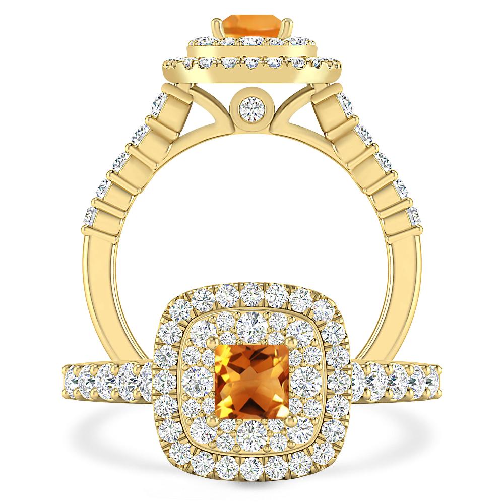 Yellow Gold - Citrine