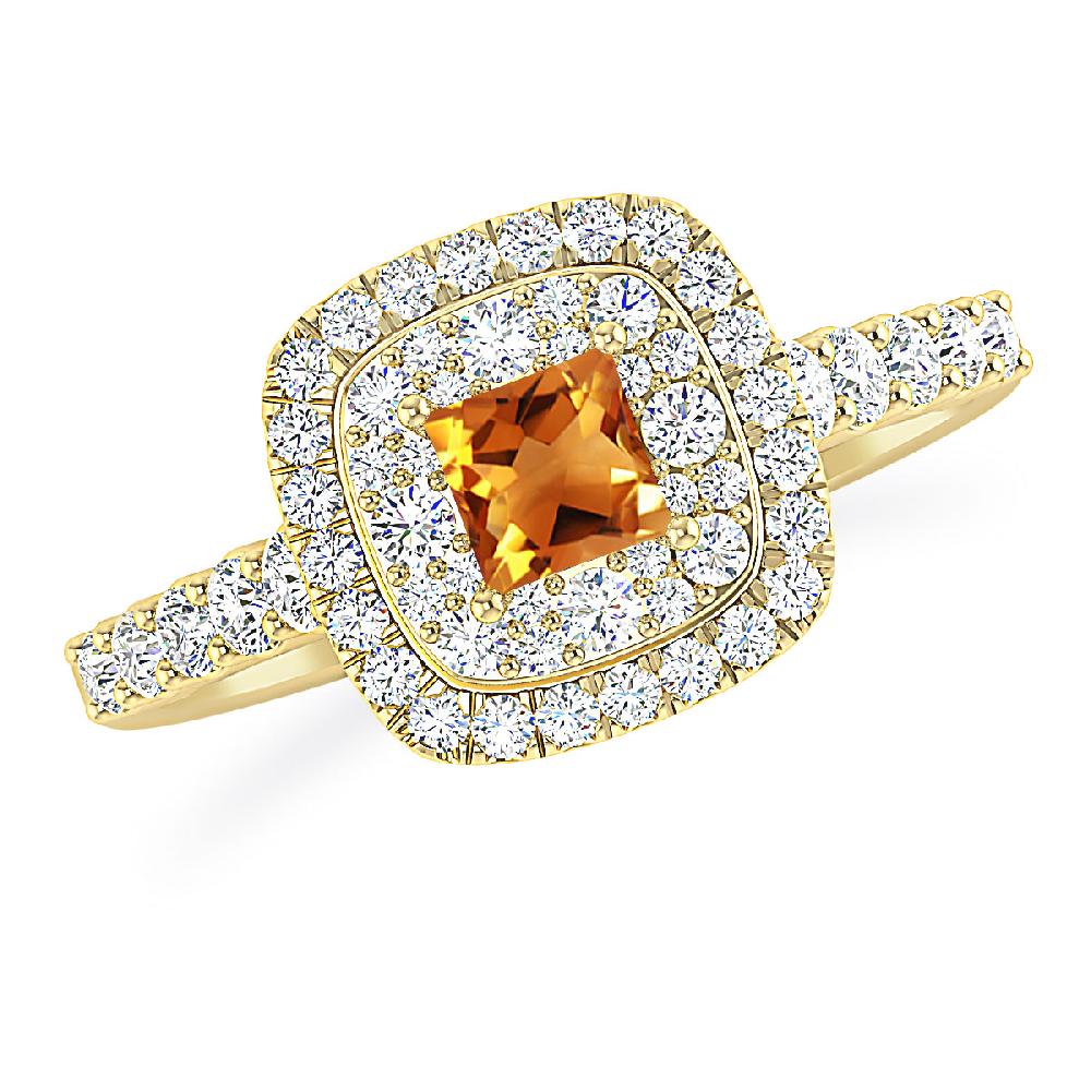 Yellow Gold - Citrine