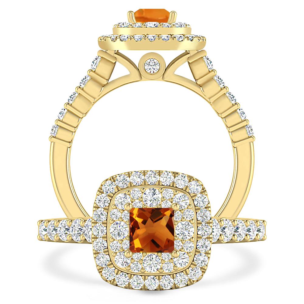 Yellow Gold - Citrine