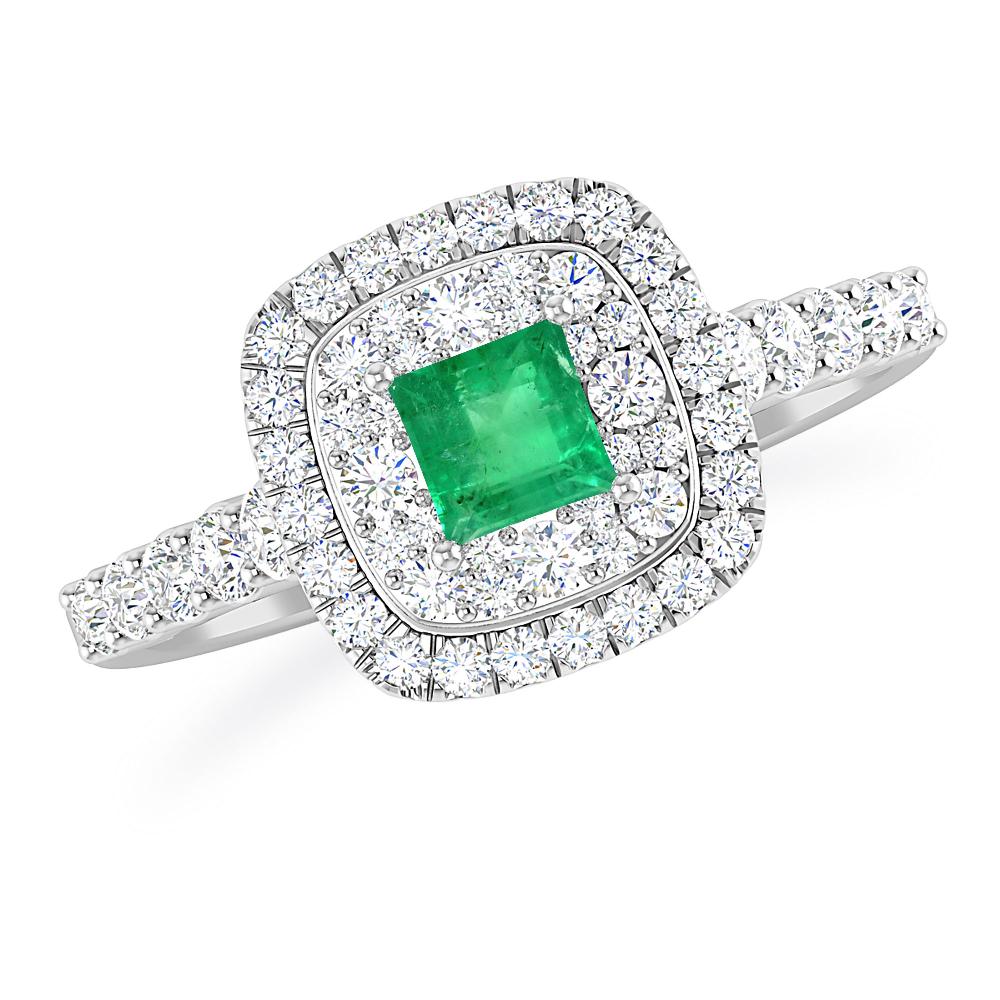 White Gold - Emerald