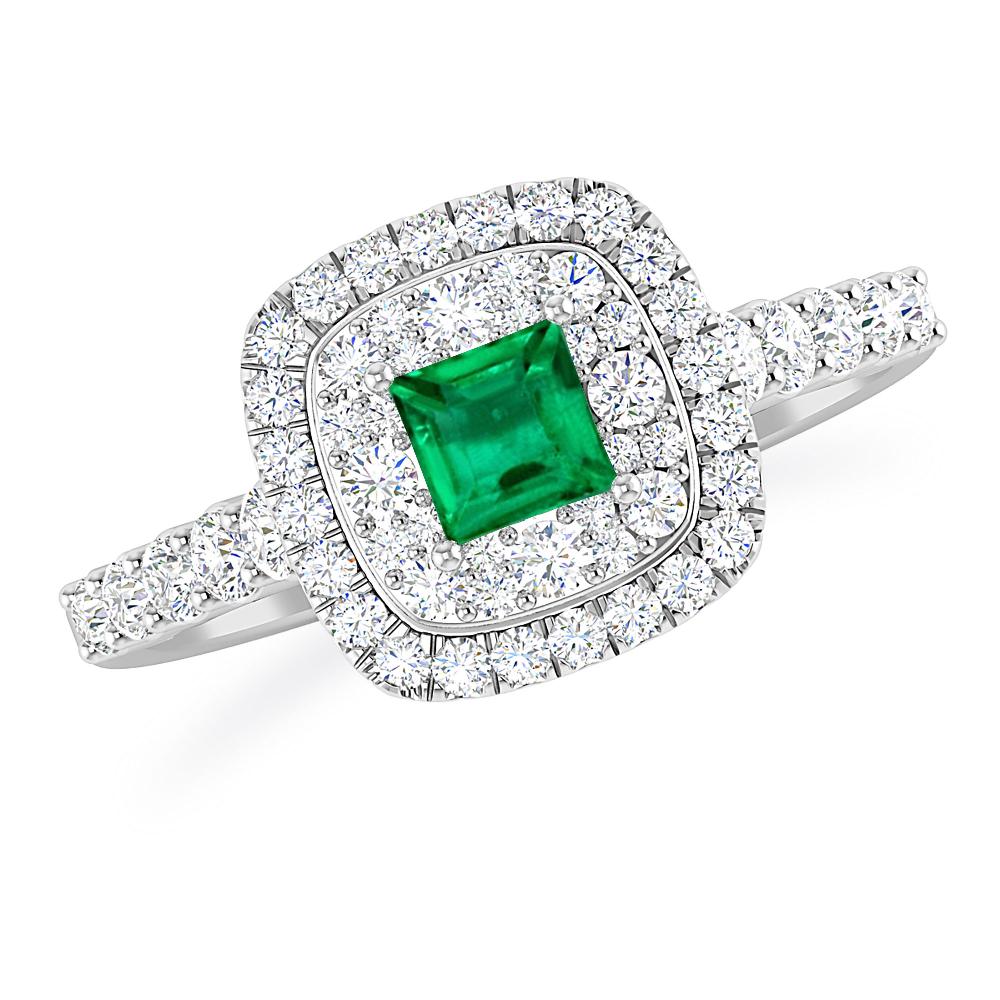 White Gold - Emerald