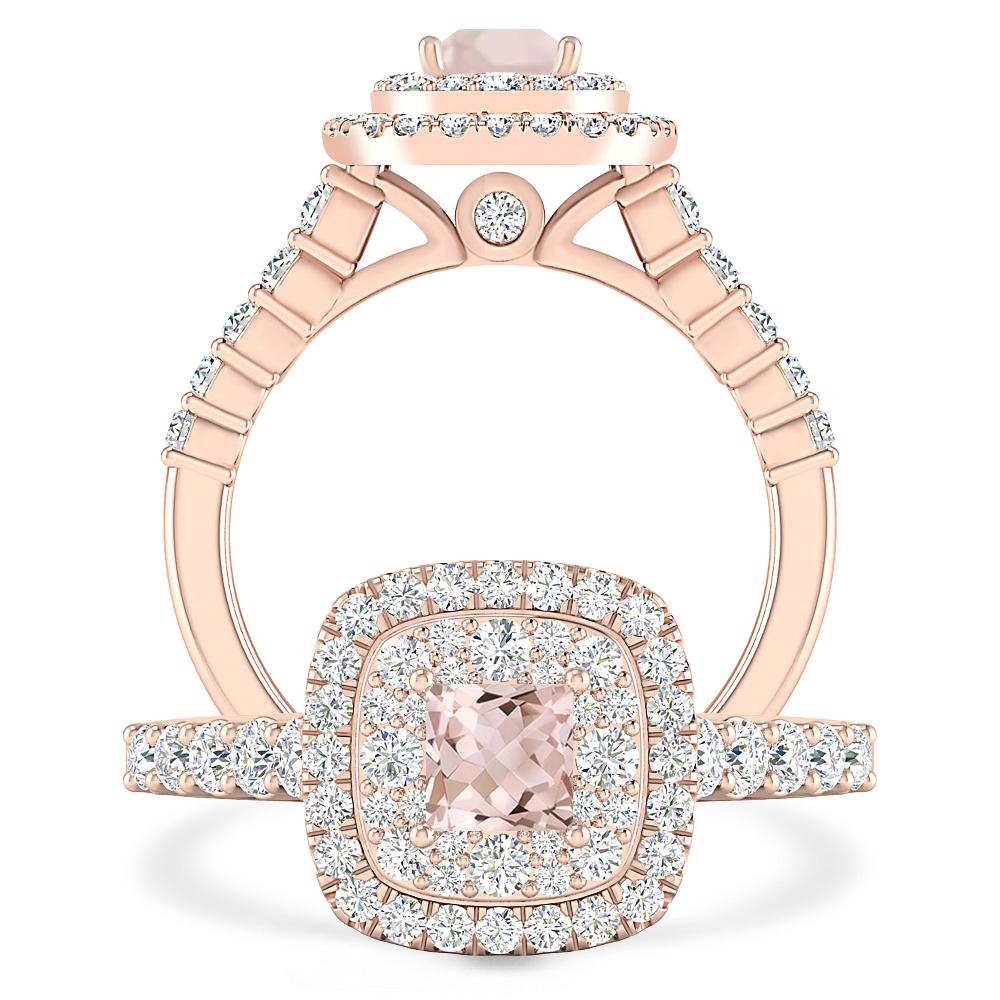Rose Gold - Morganite