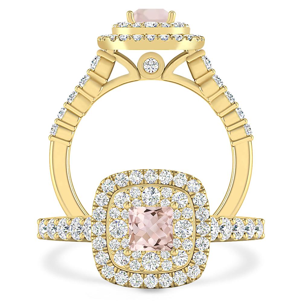 Yellow Gold - Morganite