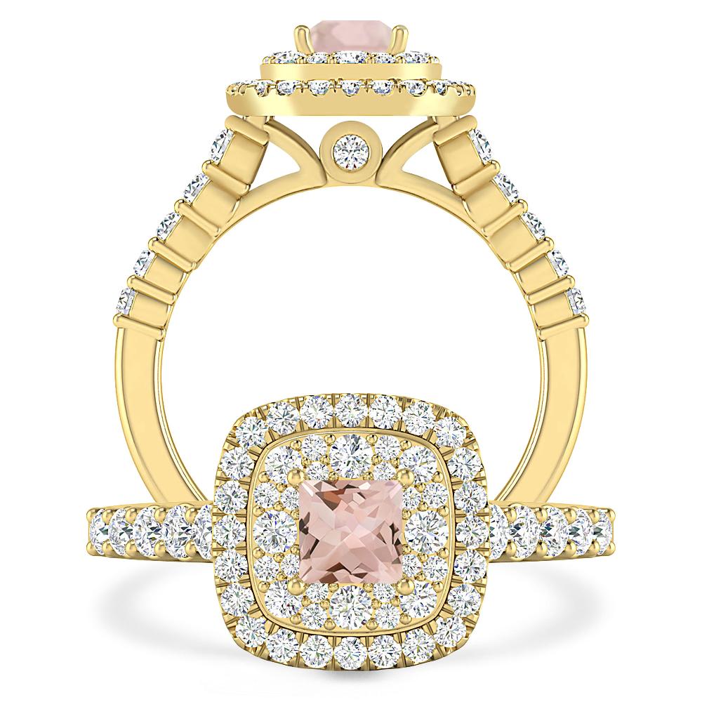 Yellow Gold - Morganite