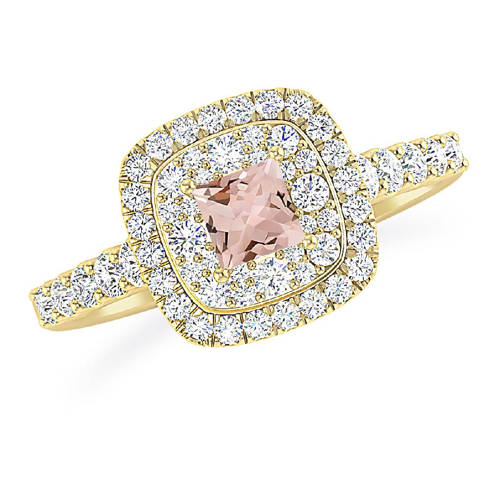 Yellow Gold - Morganite