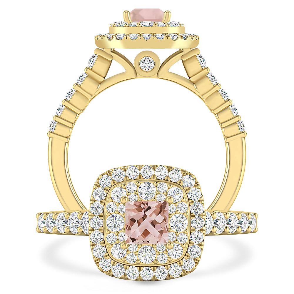 Yellow Gold - Morganite