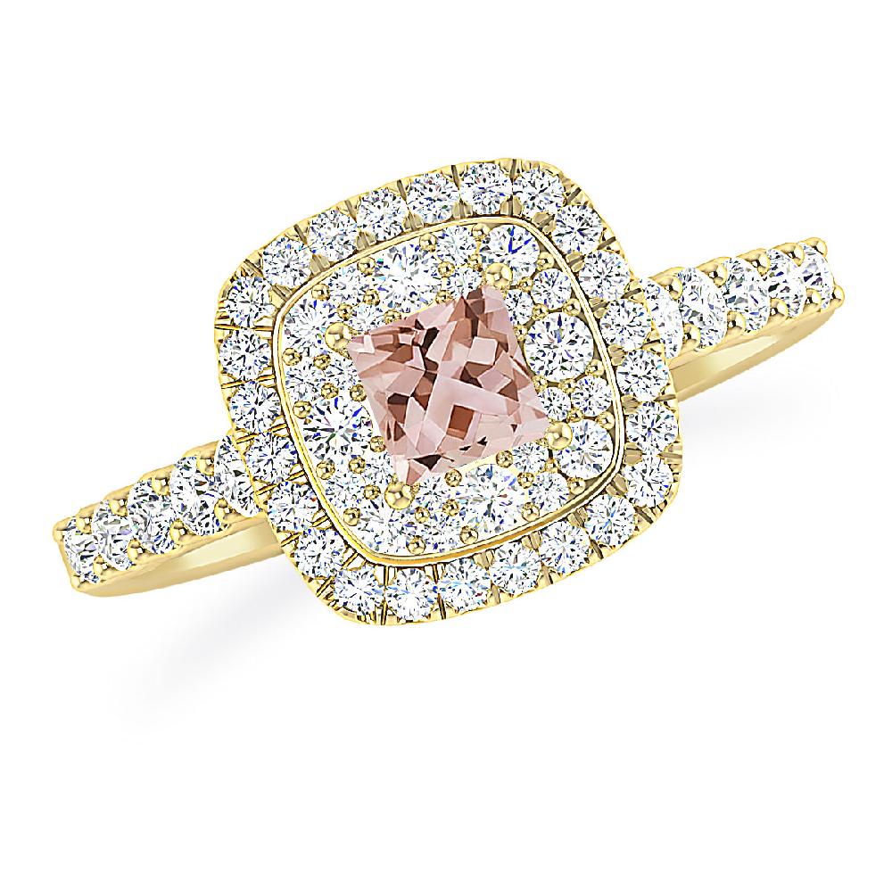 Yellow Gold - Morganite