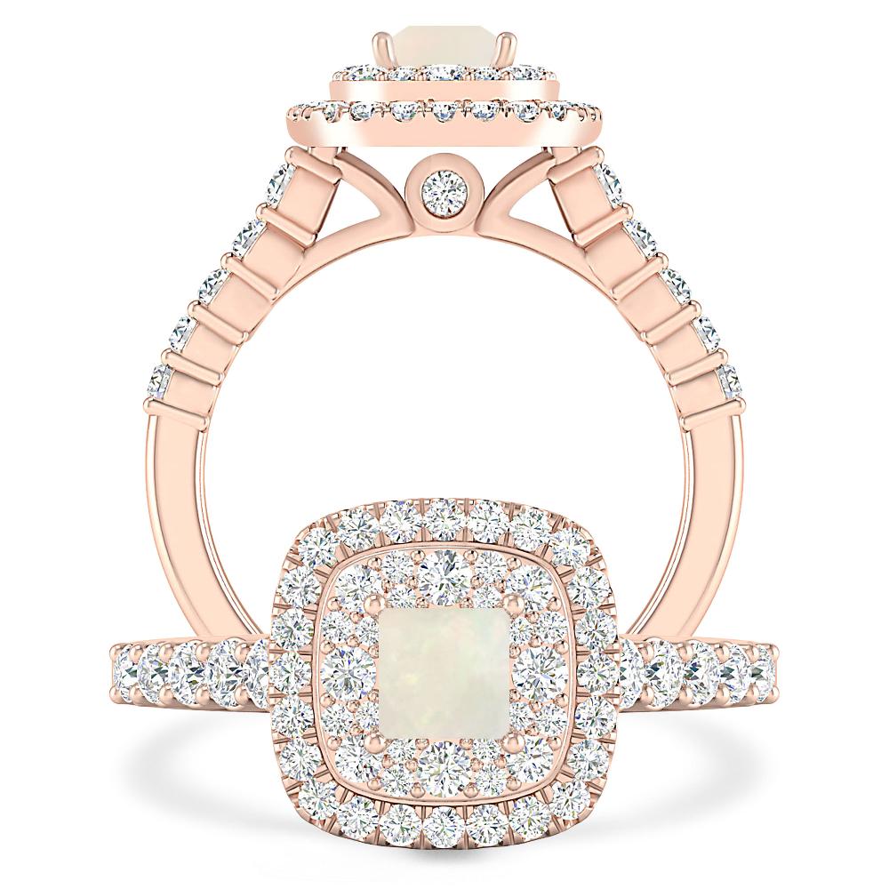 Rose Gold - Opal