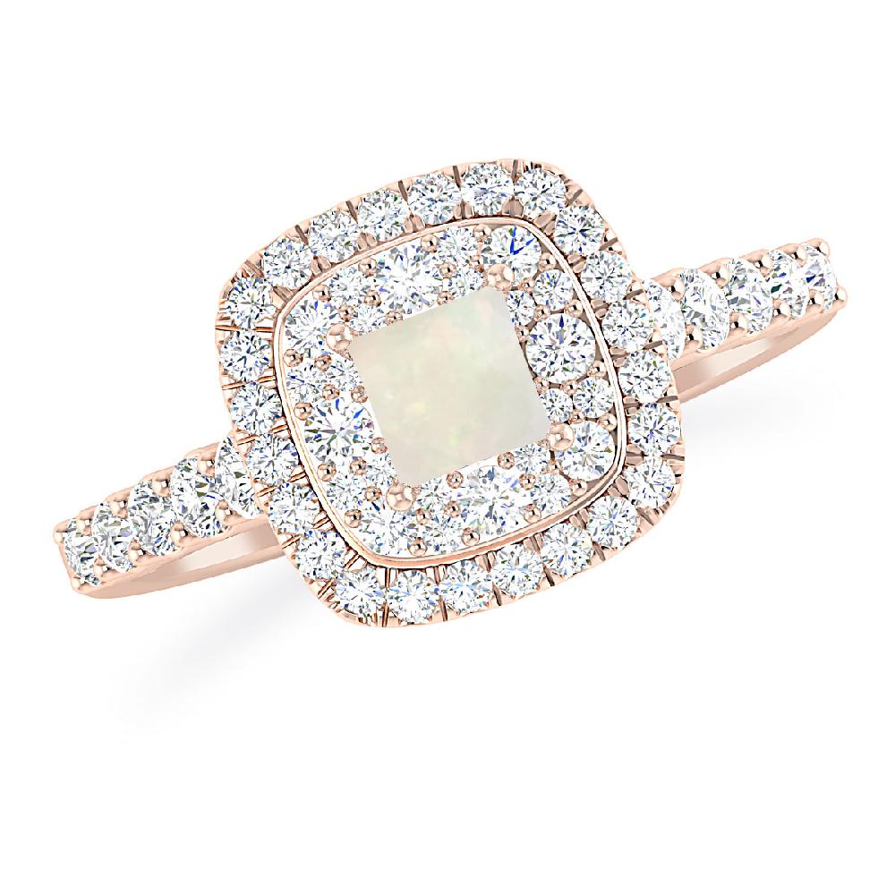 Rose Gold - Opal