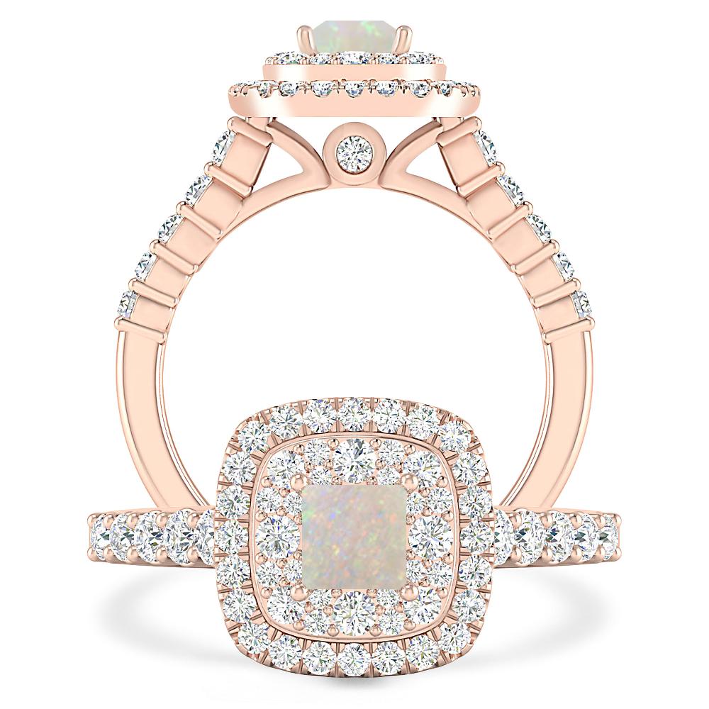 Rose Gold - Opal