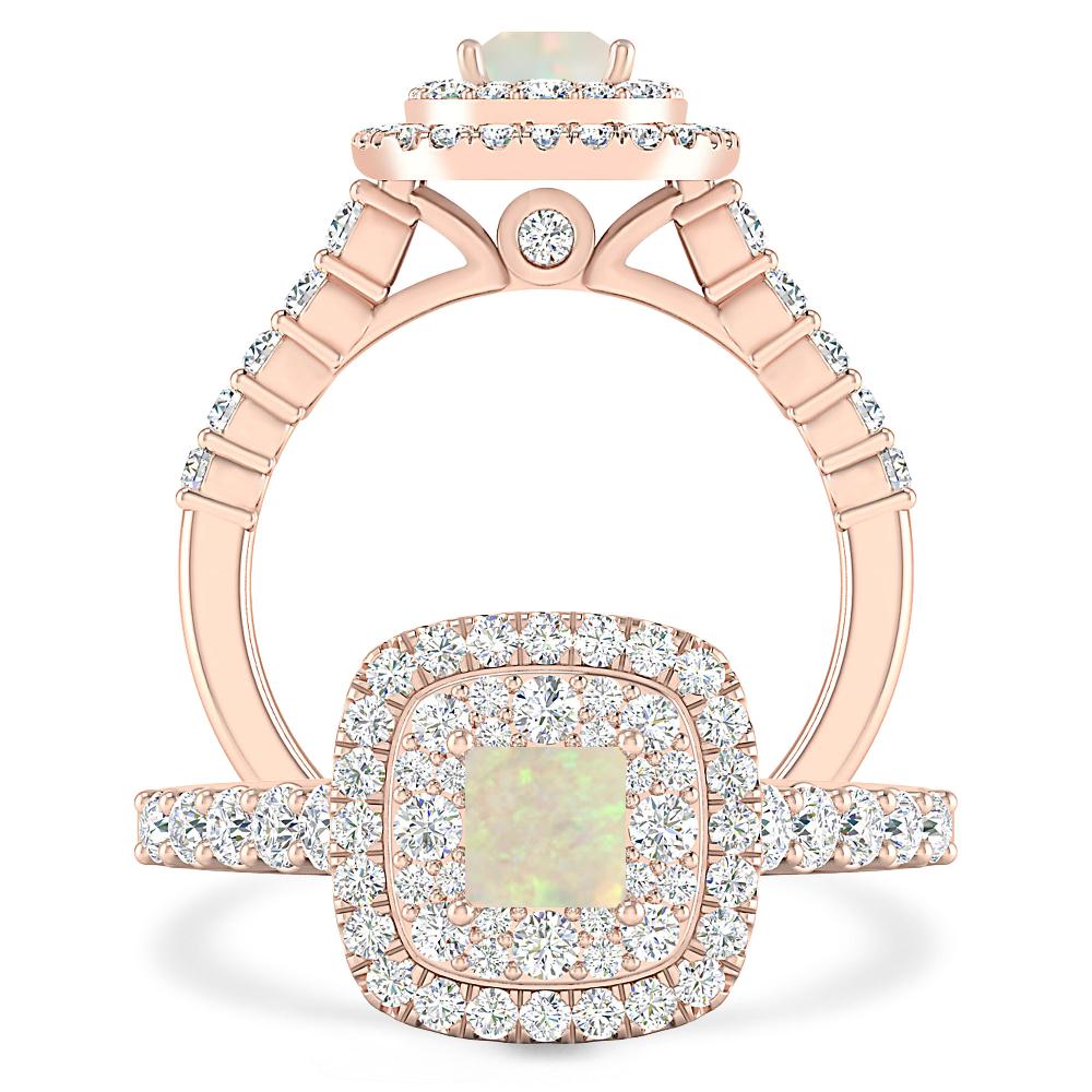 Rose Gold - Opal