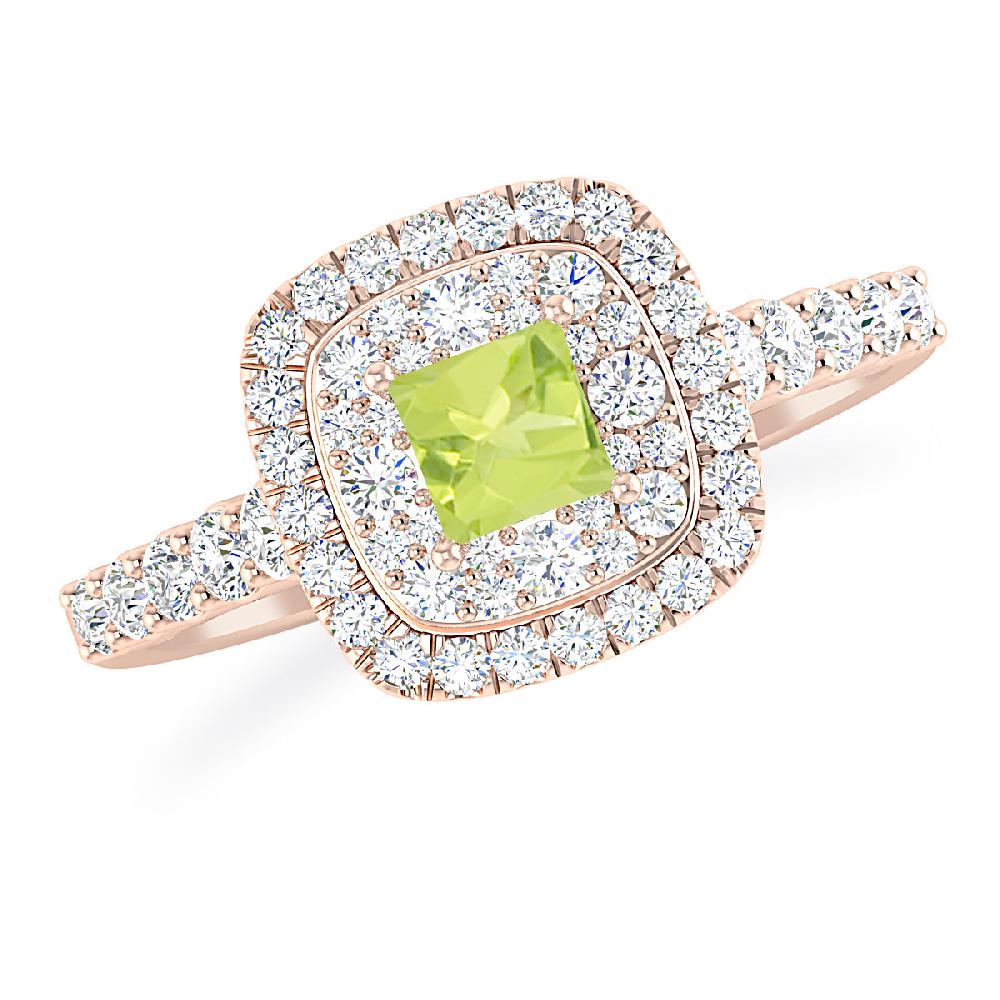 Rose Gold - Peridot