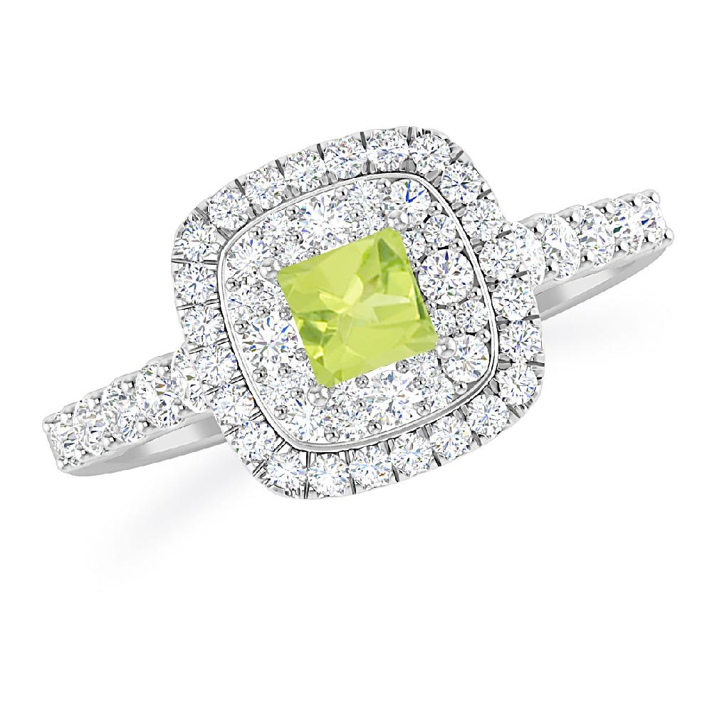 White Gold - Peridot